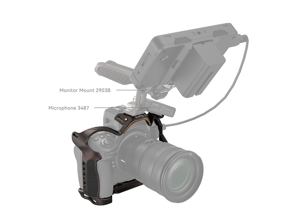 SmallRig 4316 Nikon Z8 Uyumlu "Night Eagle" Serisi Kafes