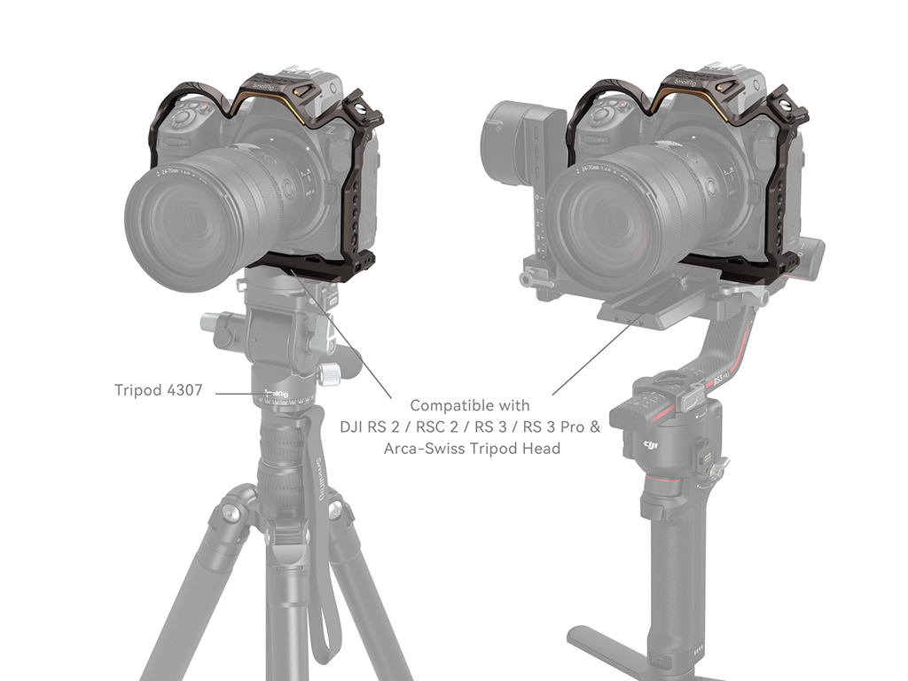 SmallRig 4316 Nikon Z8 Uyumlu "Night Eagle" Serisi Kafes