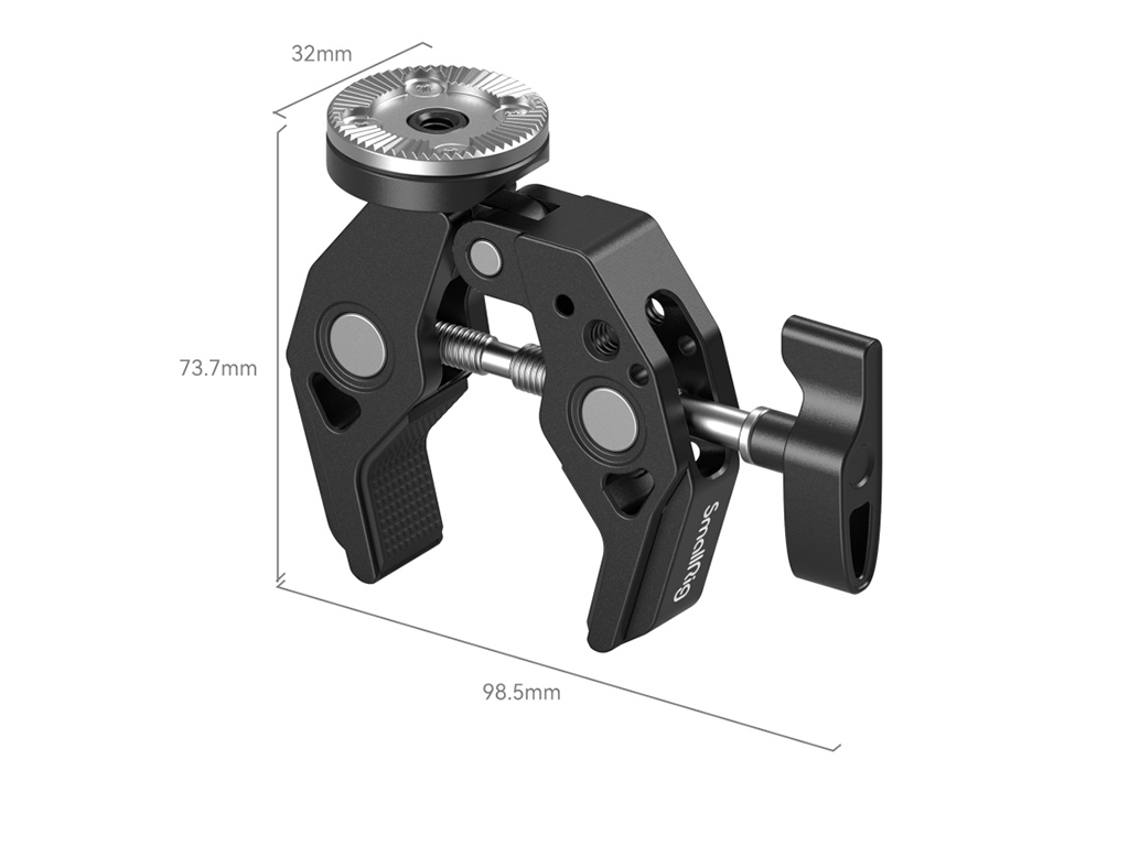 SmallRig 4249 ARRI Rosette Bağlantılı Süper Clamp