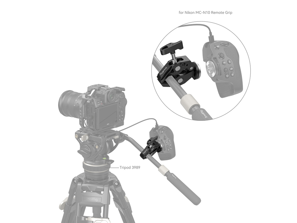 SmallRig 4249 ARRI Rosette Bağlantılı Süper Clamp
