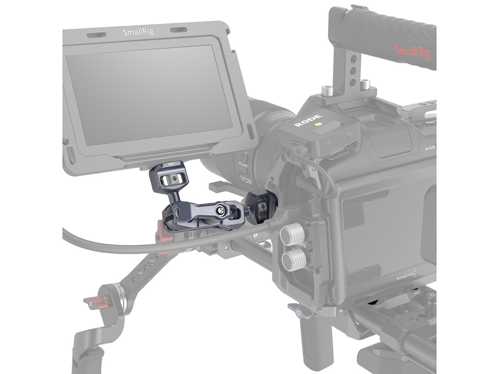 SmallRig 3873 Çift Başlıklı Ballhead Magic Arm
