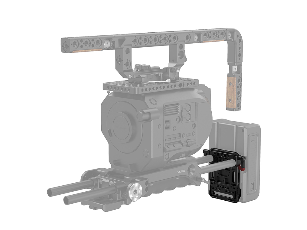 SmallRig 3016 Rod Clampli V-Mount Aparatı