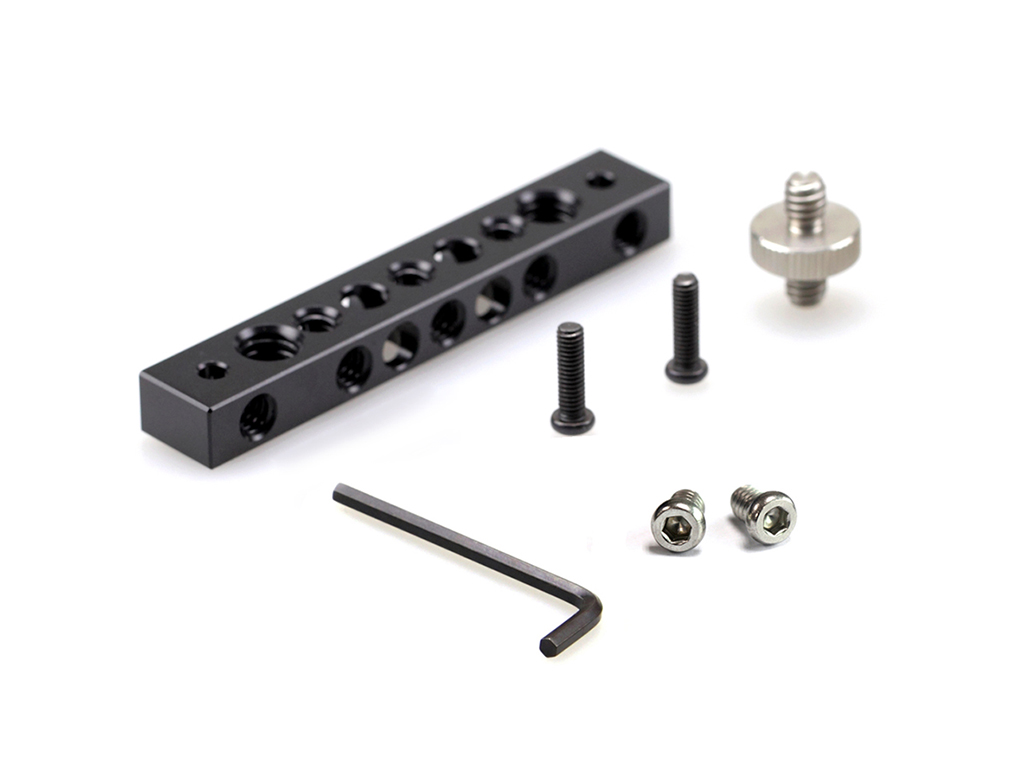 SmallRig 1091 Cheese 1/4 ve 3/8 Vida Delikli Baseplate Bar