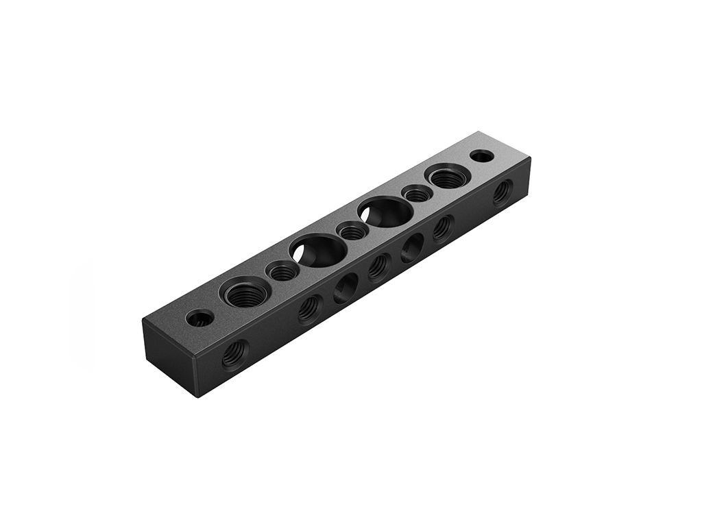 SmallRig 1091 Cheese 1/4 ve 3/8 Vida Delikli Baseplate Bar