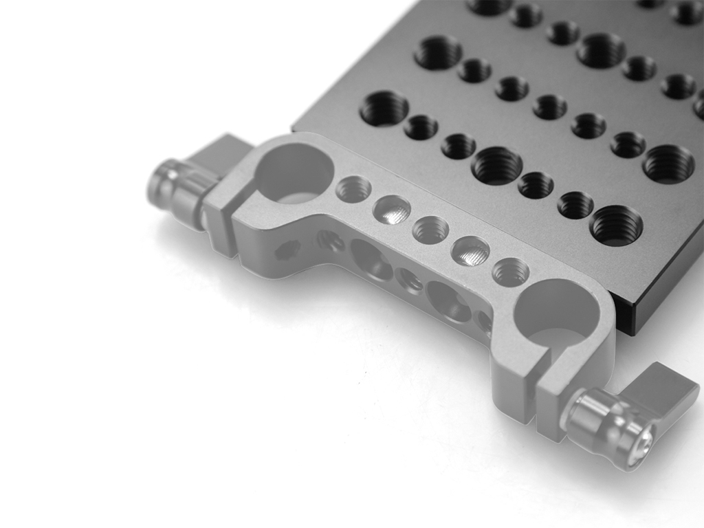 SmallRig 1092 Çok Amaçlı Montaj Plakası Baseplate 1/4''-20 ve 3/8"-16 Delikli