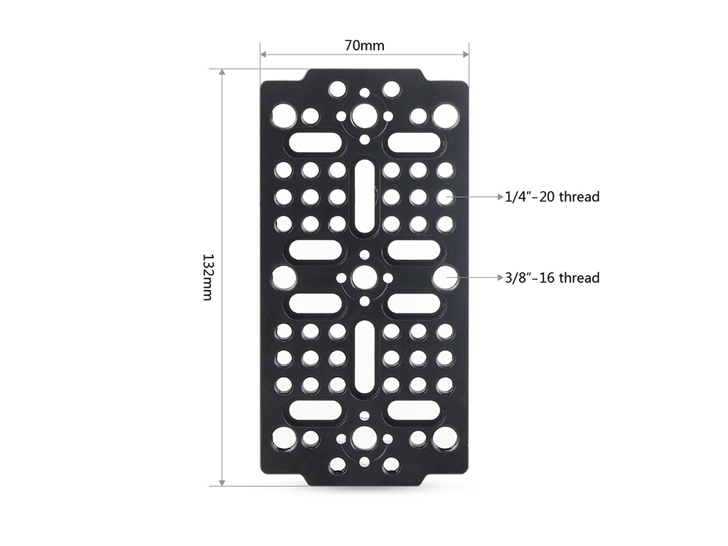 SmallRig 1681 Çok Amaçlı Cheeseplate
