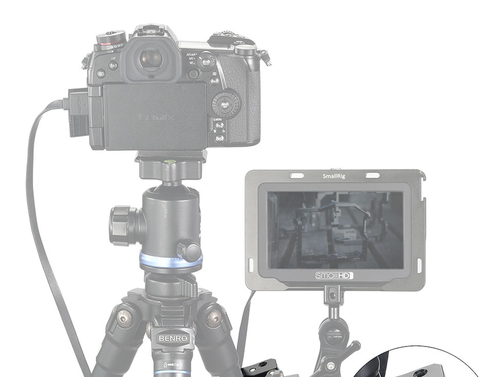 SmallRig 2220 Nato ve ARRI Bağlantılı Süper Clamp