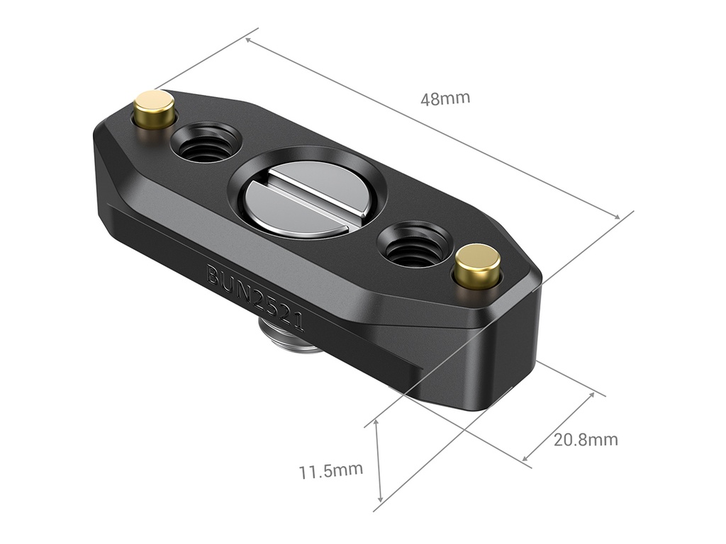 SmallRig BUN2521B ARRI Vidalı 48mm Nato Rayı