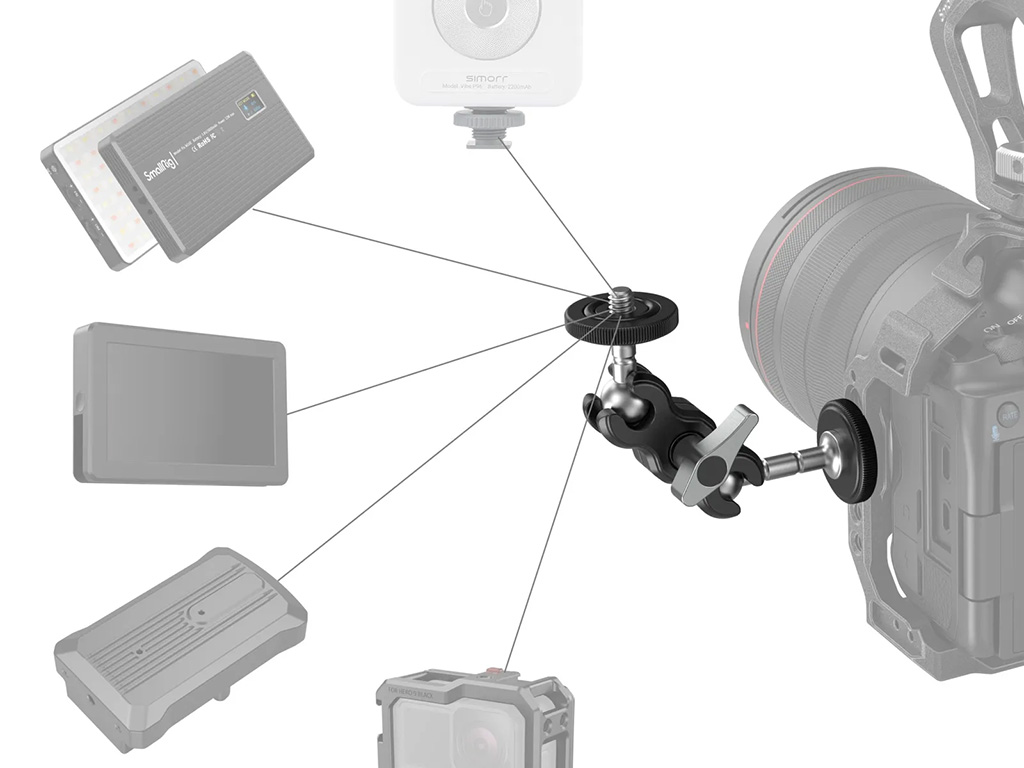 SmallRig 3238B Ball Head Magic Arm