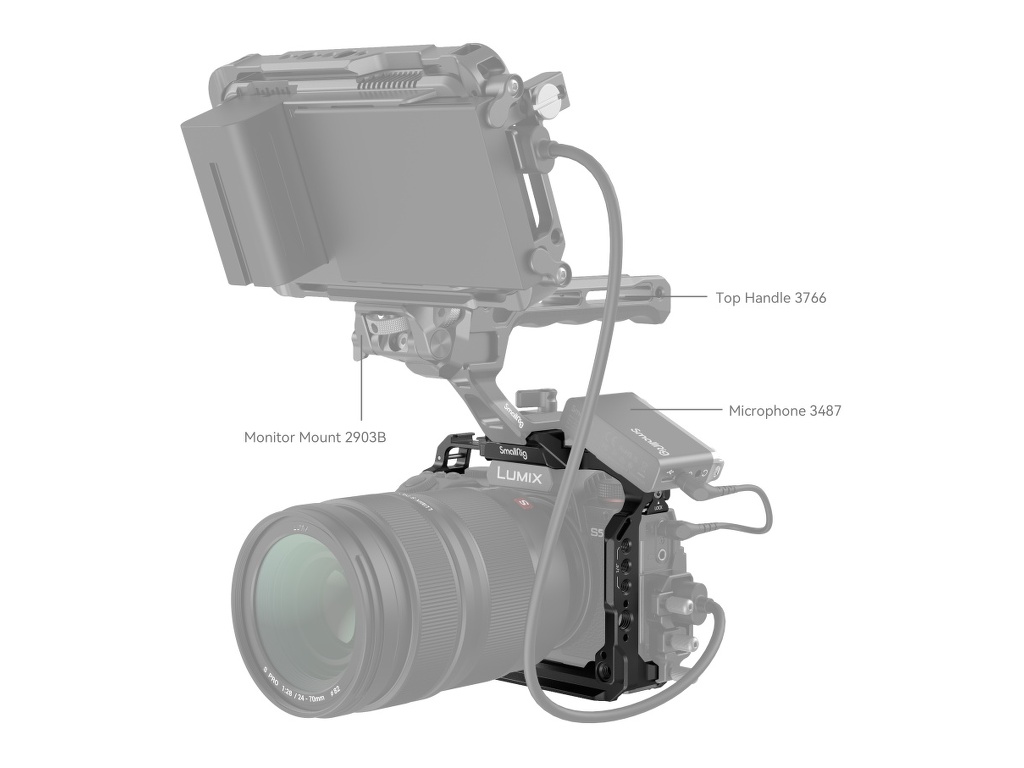 SmallRig 4022 Lumix G9 II / S5 II / S5 IIX Uyumlu Kafes