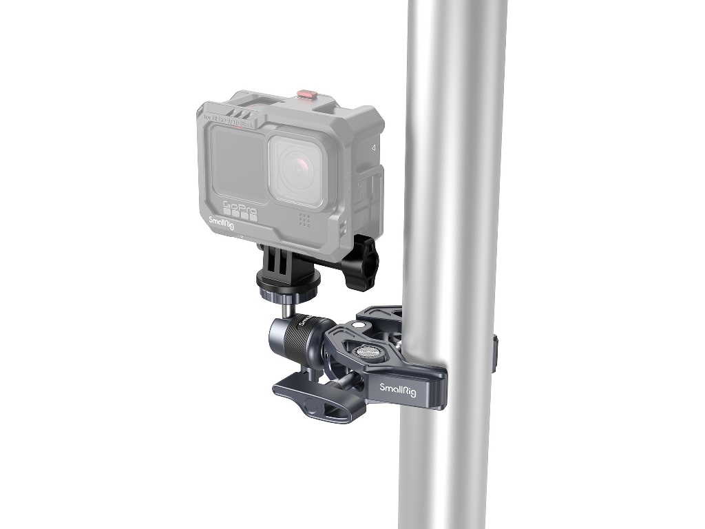 SmallRig 4102B 3.5kg Taşıma Kapasiteli Süper Clamp Aksiyon Kamera ile Uyumlu