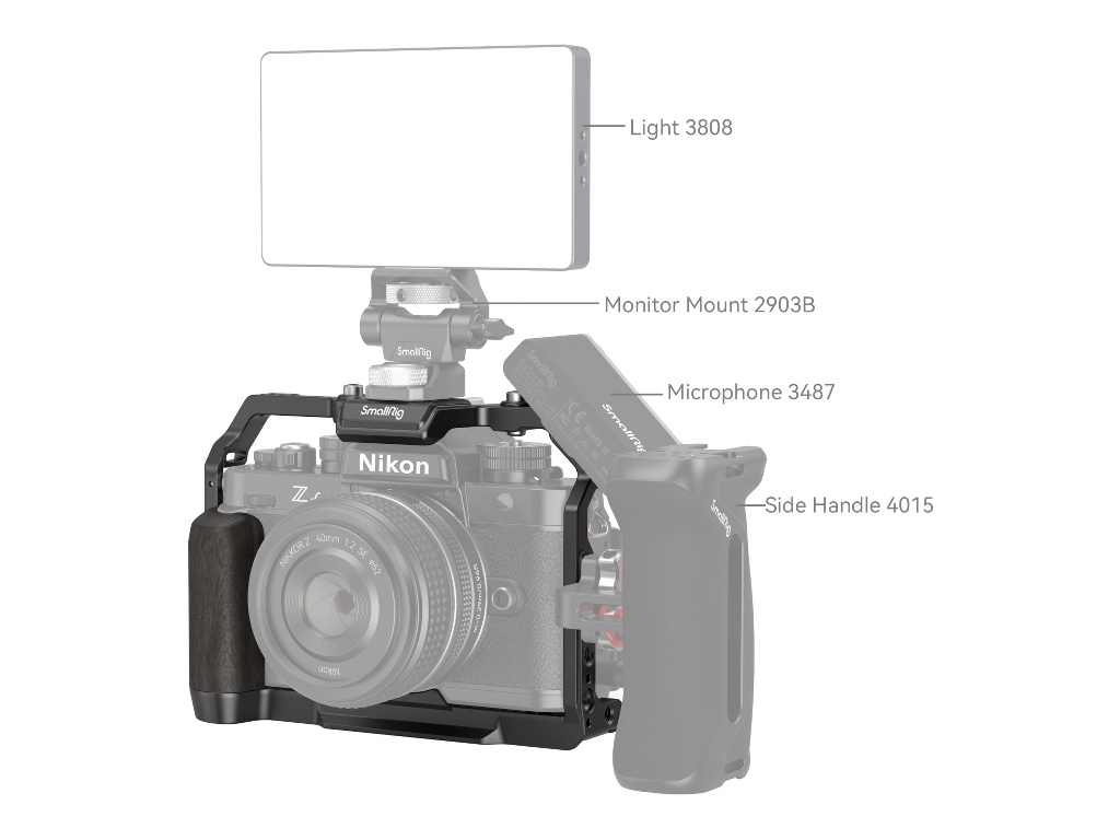 SmallRig 4261 Nikon ZF Uyumlu Kafes
