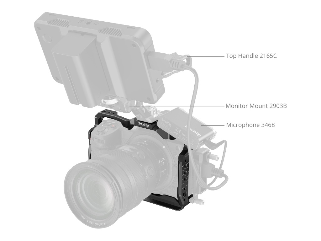 SmallRig 4519 Nikon Z6 III Uyumlu Kafes