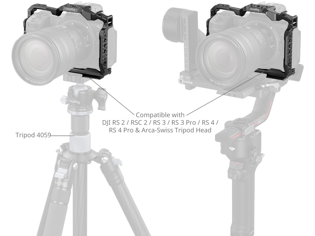 SmallRig 4519 Nikon Z6 III Uyumlu Kafes
