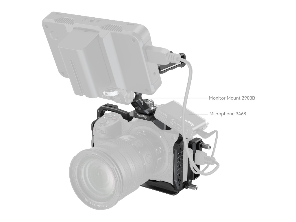 SmallRig SmallRig 4520 Nikon Z6 III Uyumlu Kafes Kiti