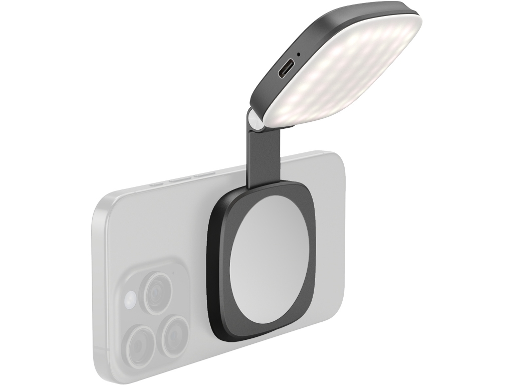 SmallRig 4656 Katlanabilir Aynalı Siyah Magsafe Özellikli Mobil LED Işık