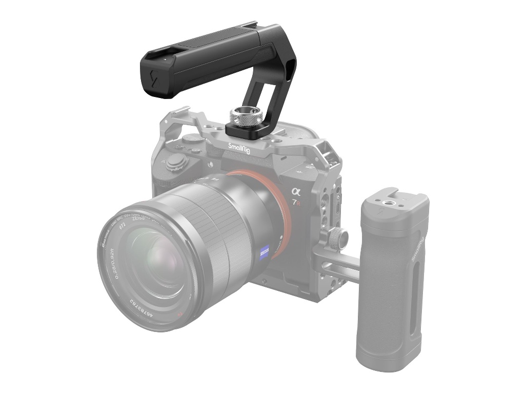 SmallRig 4757 Cold Shoe ve ARRI Bağlantılı Üst Tutma Kolu
