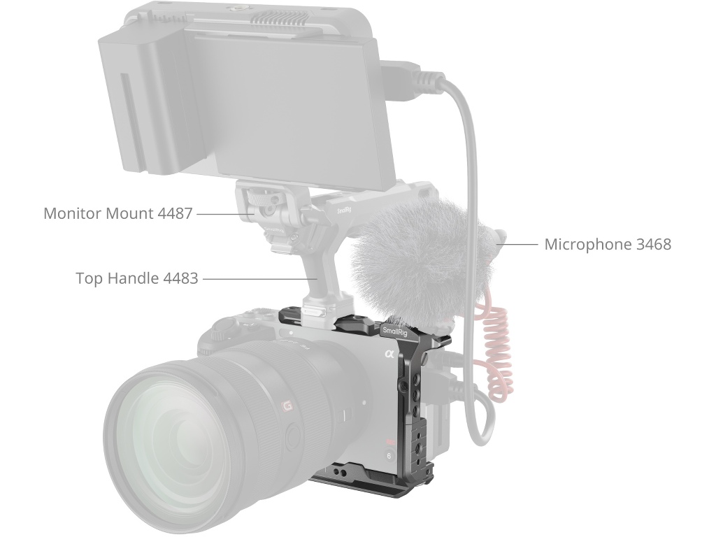 SmallRig 4772 Sony FX3 ve FX30 Uyumlu Kafes