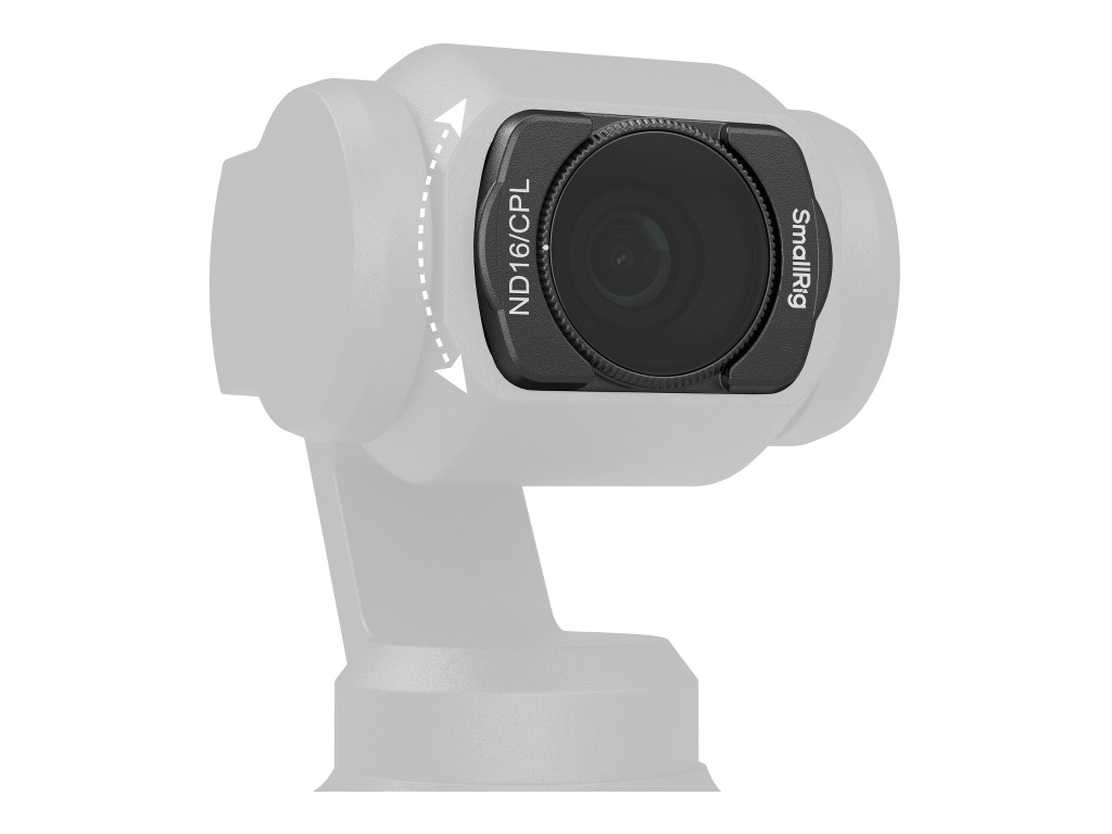 SmallRig 4776 Osmo Pocket 3 için Ekran Koruyucu CPL / ND Filtre  VND2-5 / ND16 / CPL / LPF Filtresi