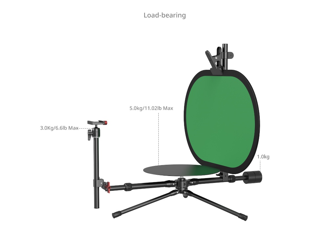 SmallRig 4807 360 Derece Döner Ürün Çekim Standı