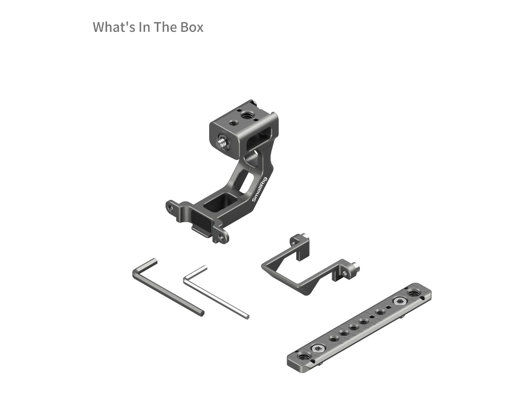 SmallRig 4830 FX3 / FX30 Uyumlu Hawklock XLR Tutma Kolu