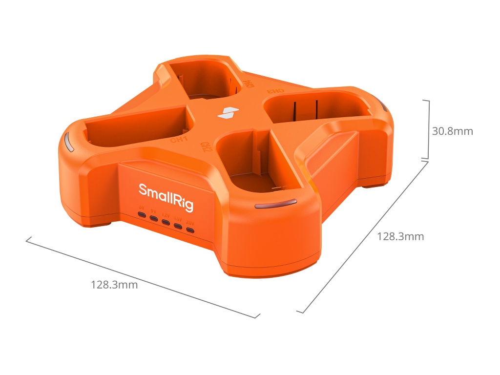 SmallRig 4838 LP-E6NH Canon Dörtlü Şarj Cihazı