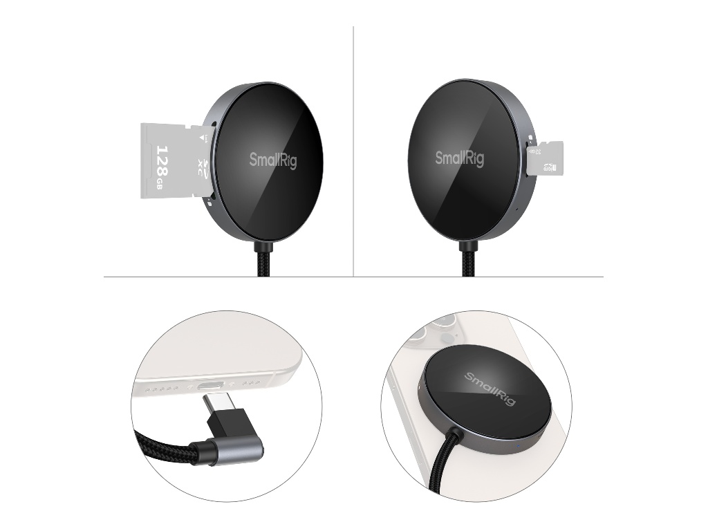 SmallRig 4870 Çok Fonksiyonlu Kart Okuyucu