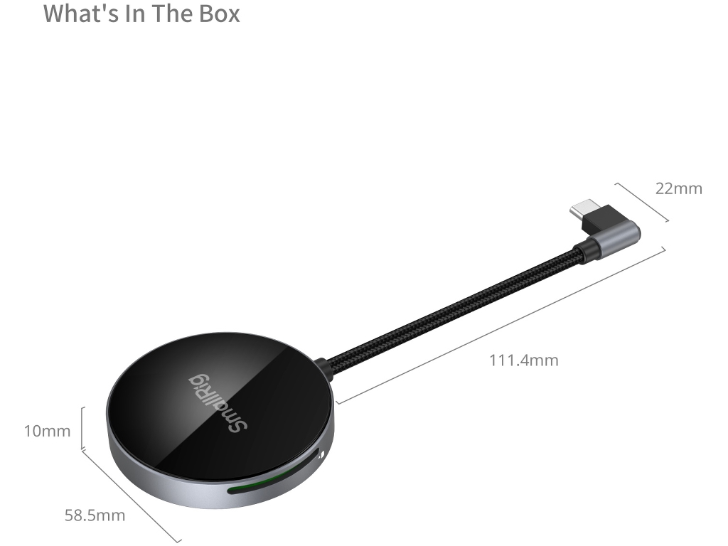 SmallRig 4870 Çok Fonksiyonlu Kart Okuyucu