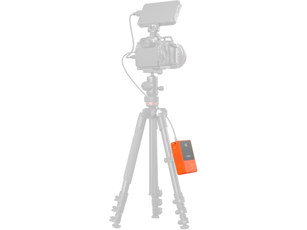 SmallRig 4871 VB50 3400mAh 45W Mini V-Mount Batarya