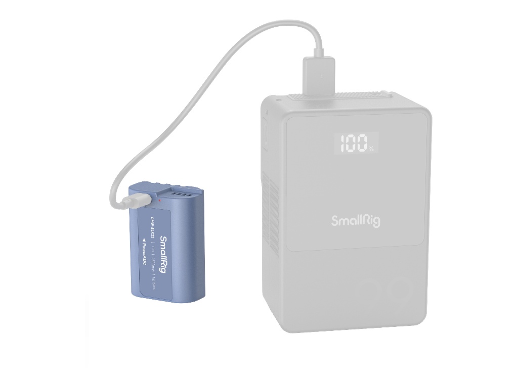 SmallRig 4906 Panasonic DMW-BLK22 USB-C Batarya 2520mAh