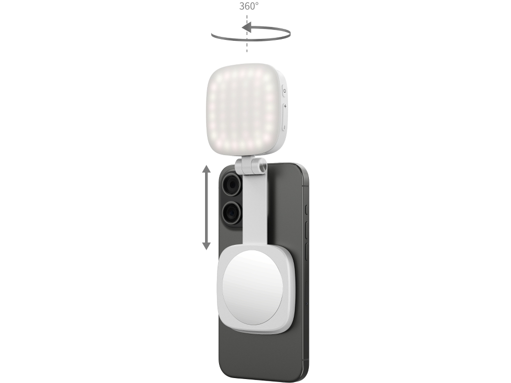 SmallRig 4933 Katlanabilir Beyaz Magsafe Özellikli Mobil LED Işık