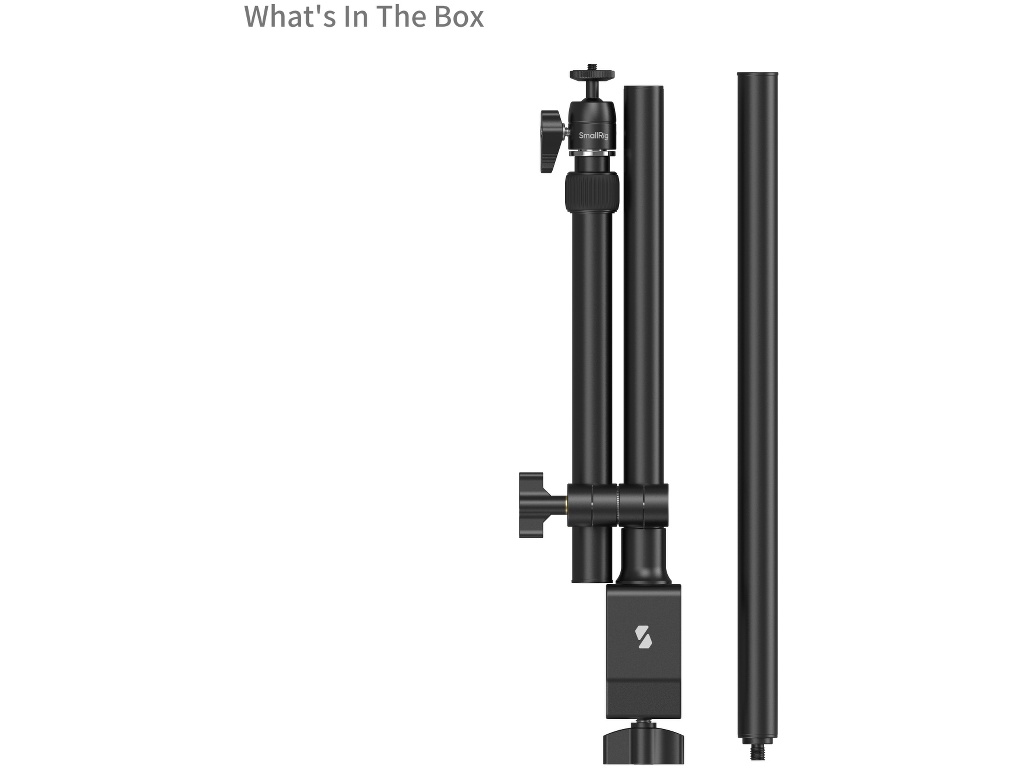 SmallRig 4938 Yayıncılar için Masa Bağlantı Aparatı Boom 50cm' e Kadar