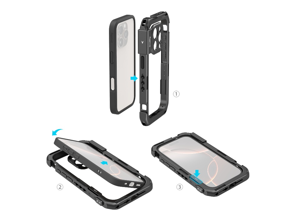 SmallRig 5006 iPhone 16 Pro Max Uyumlu Kafes