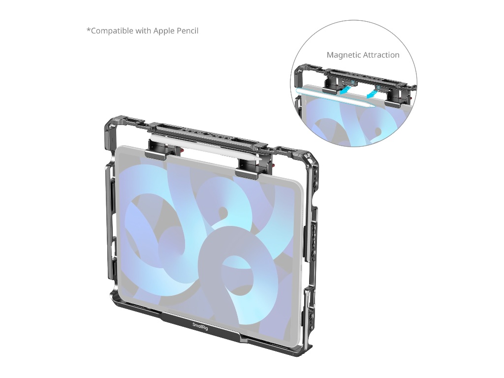 SmallRig MD5059 iPad / iPad Mini / iPad Air / iPad Pro Uyumlu Tablet Kafesi (12.9" 1. ve 2. Nesil Hariç)