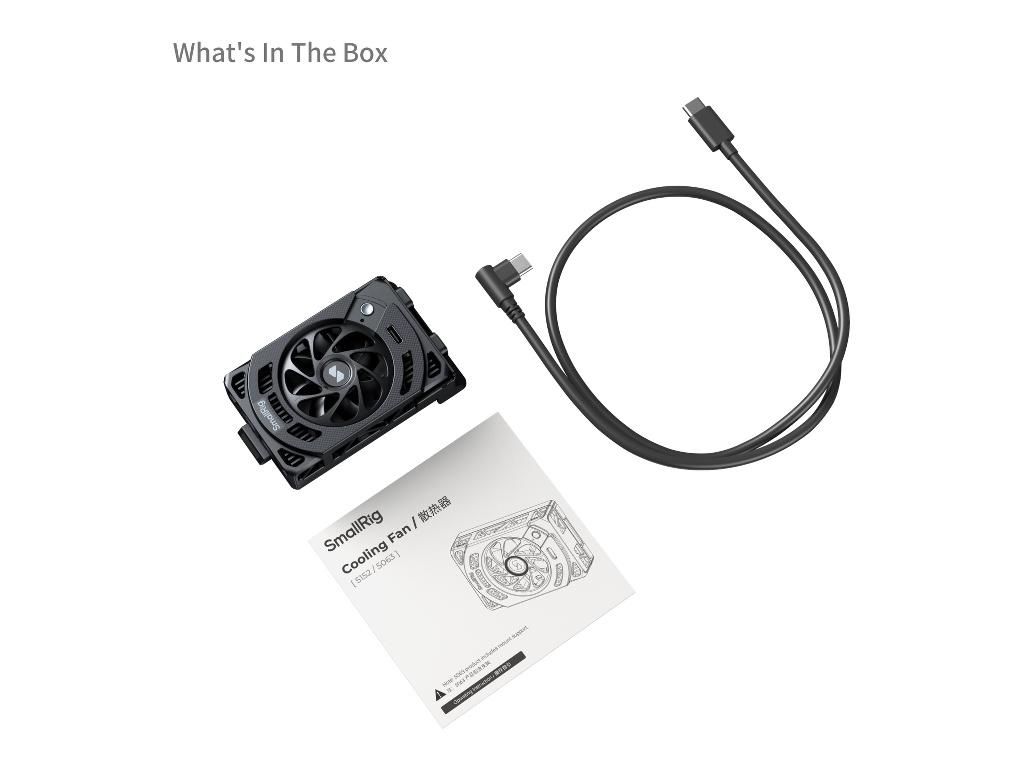 SmallRig 5063 EOS R5 ve R5 Mark II Uyumlu Soğutucu Fan