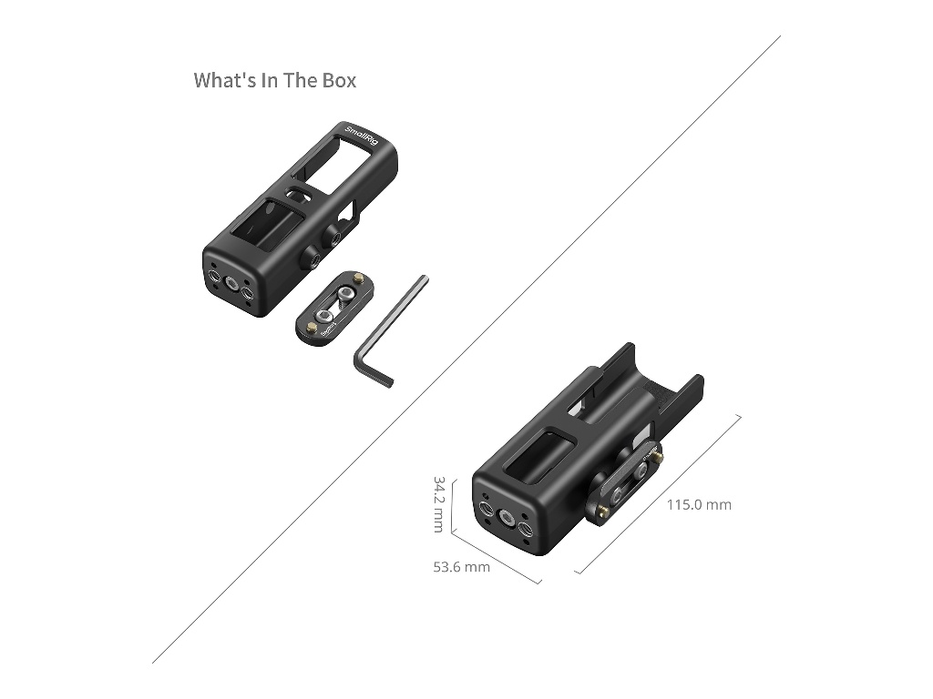 SmallRig 5117 DJI Osmo Pocket 3 Uyumlu Kafes