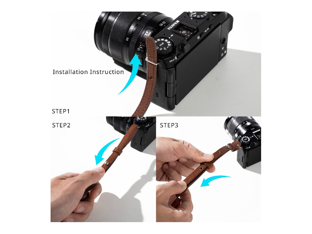 SmallRig 5209 Kahverengi Omuz Askısı