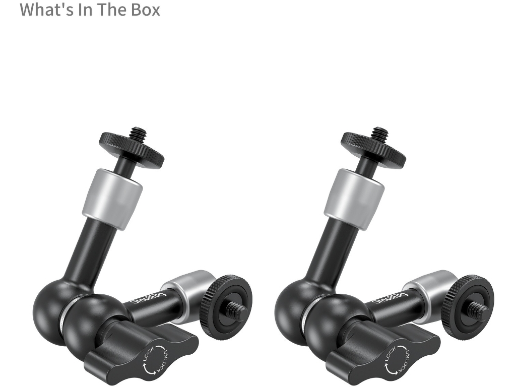 SmallRig 5316 Çiftli Magic Arm Seti