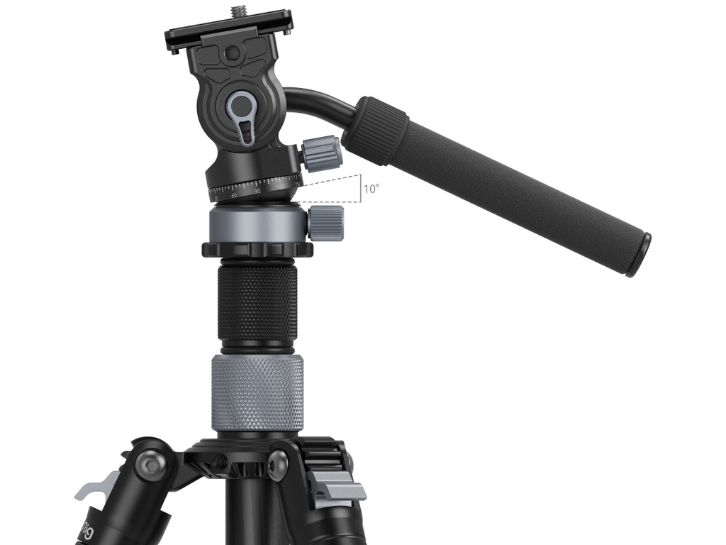 SmallRig 4221 Karbon Fiber 12kg Taşıma Kapasiteli Video Tripodu 160cm Maksimum Uzunluk