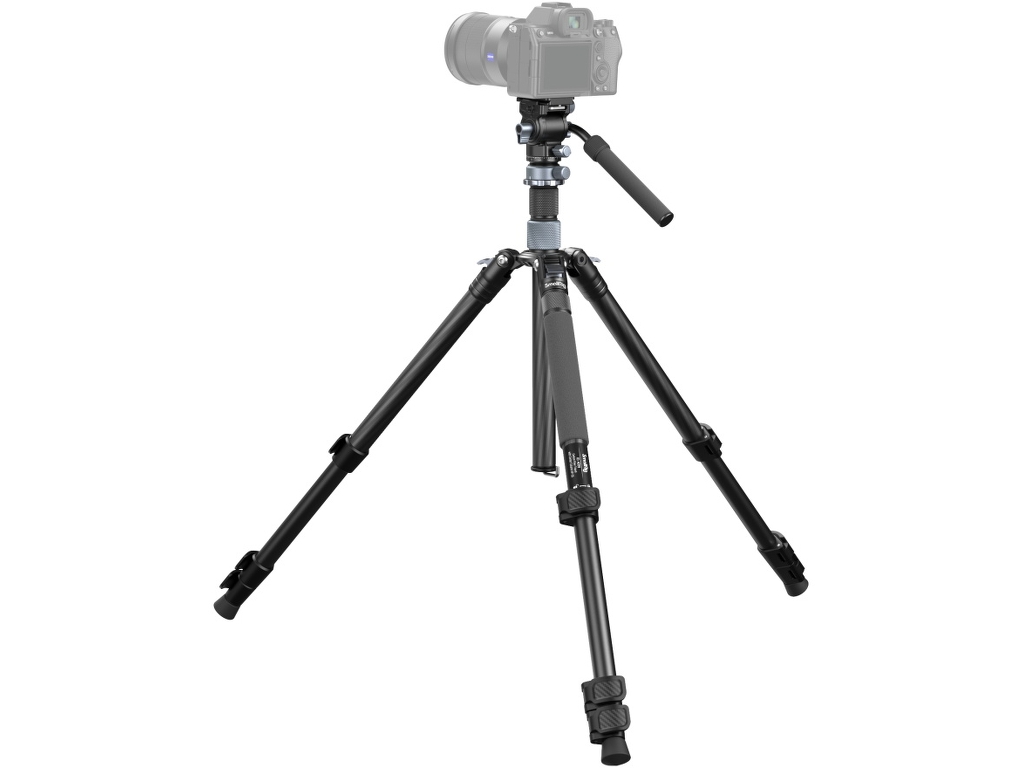 SmallRig 4221 Karbon Fiber 12kg Taşıma Kapasiteli Video Tripodu 160cm Maksimum Uzunluk