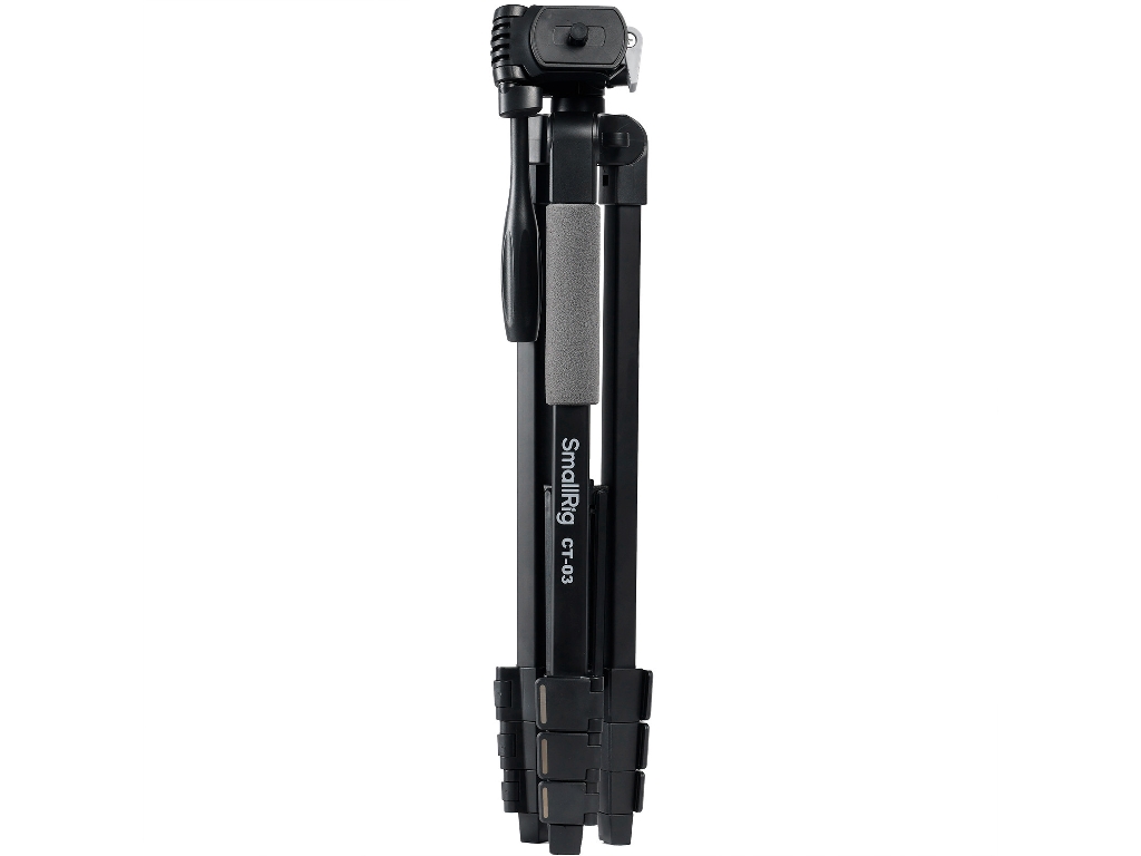 SmallRig 4687 CT-03 Alüminyum 4kg Taşıma Kapasiteli Video Tripodu  161cm Maksimum Uzunluk