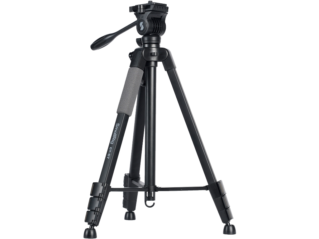 SmallRig 4689 CT-07 Alüminyum 4kg Taşıma Kapasiteli Video Tripodu  161cm Maksimum Uzunluk