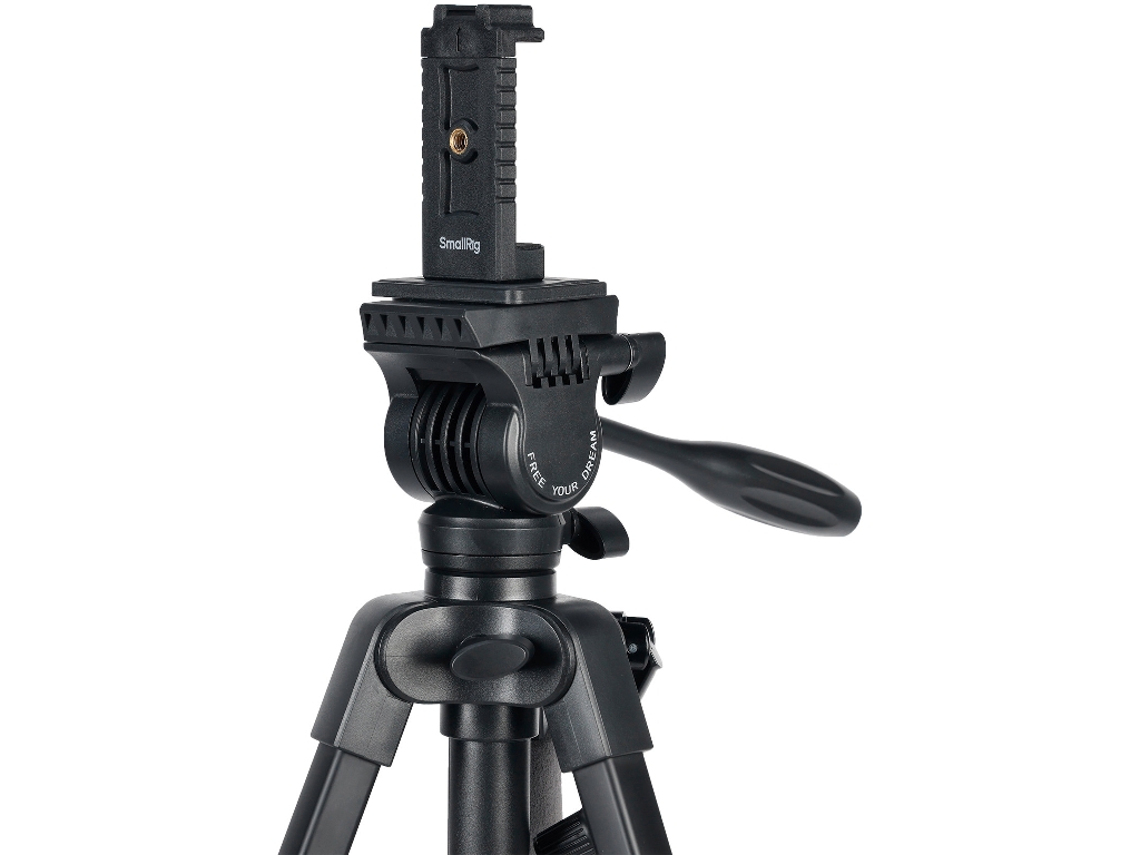 SmallRig 4689 CT-07 Alüminyum 4kg Taşıma Kapasiteli Video Tripodu  161cm Maksimum Uzunluk