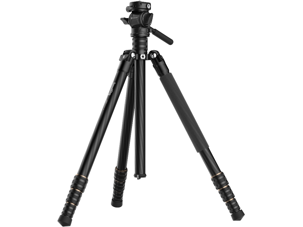 SmallRig 4937 CT150 Karbon Fiber 3kg Taşıma Kapasiteli Video Tripodu  157cm Maksimum Uzunluk