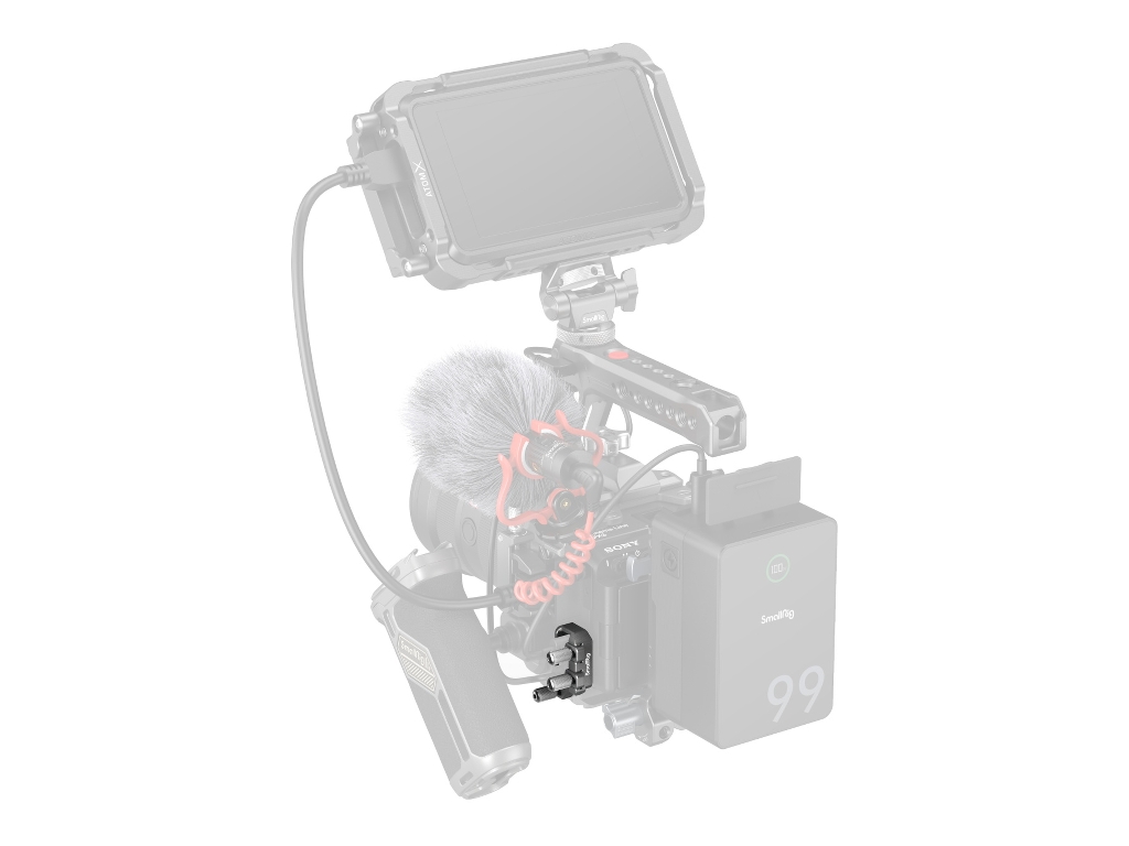 SmallRig 4829 Sony FX3/FX30 Uyumlu Kablo Tutucu