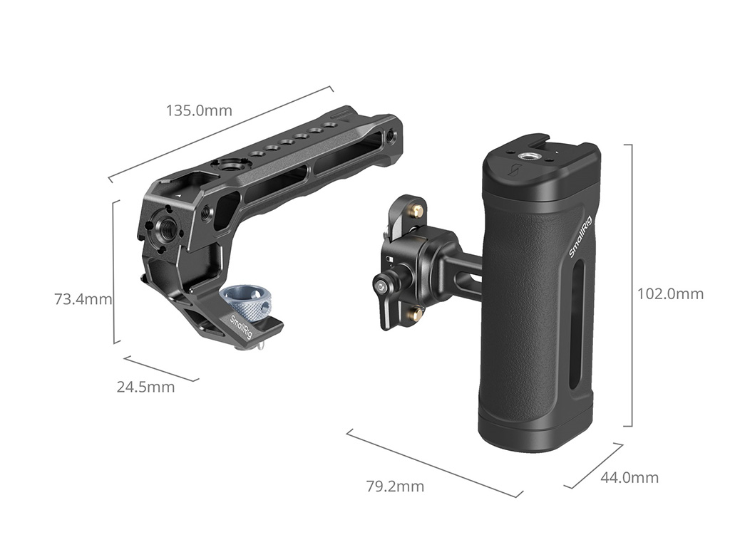 SmallRig 5949 Üst ve Yan Tutma Kolu Takımı