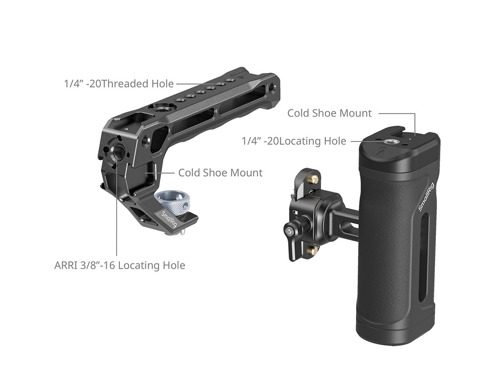 SmallRig 5949 Üst ve Yan Tutma Kolu Takımı