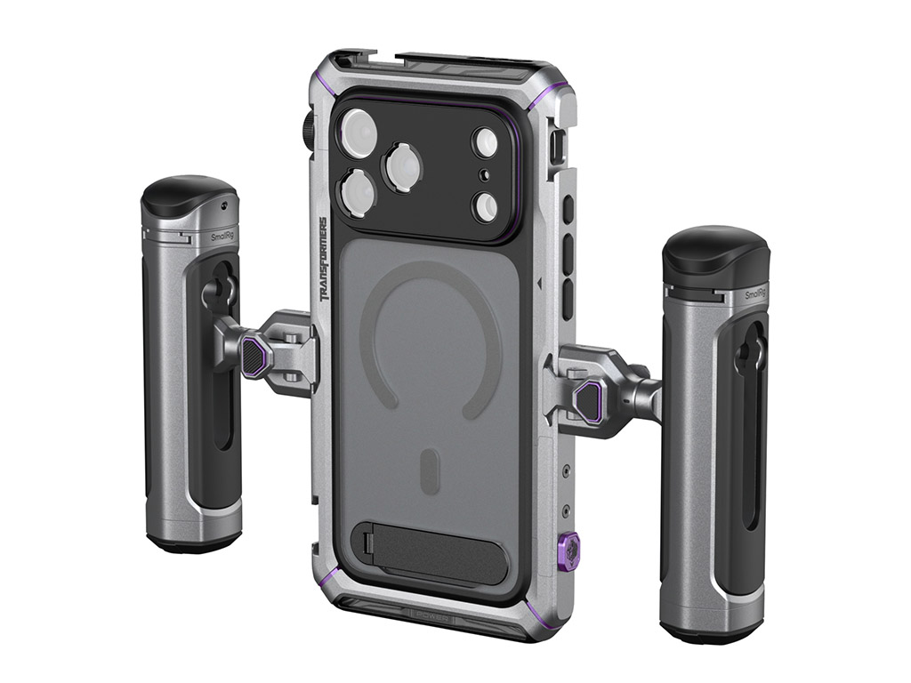 SmallRig 5584 Megatron Edition iPhone 17 Pro Max Uyumlu Dual Handle Kit