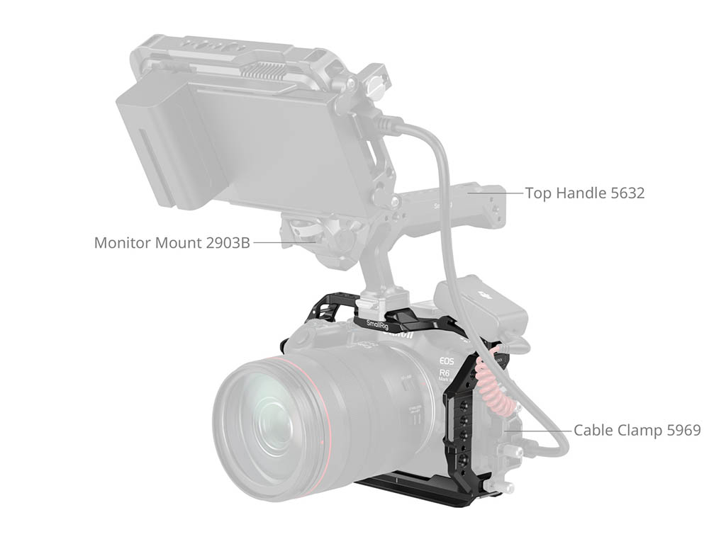 SmallRig 5954 EOS R6 III Uyumlu Kafes