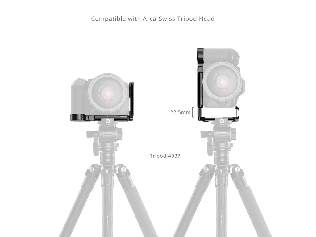 SmallRig 5962 EOS R6 III Uyumlu L Braket